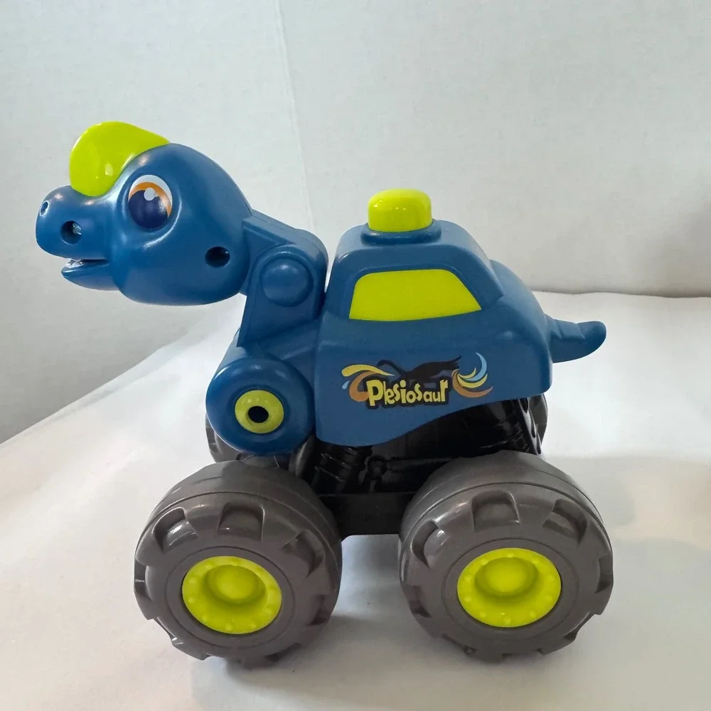Dinosaur Monster Truck Toy Toddler T-Rex Excavator Triceratops Dump‎ Truck set-3